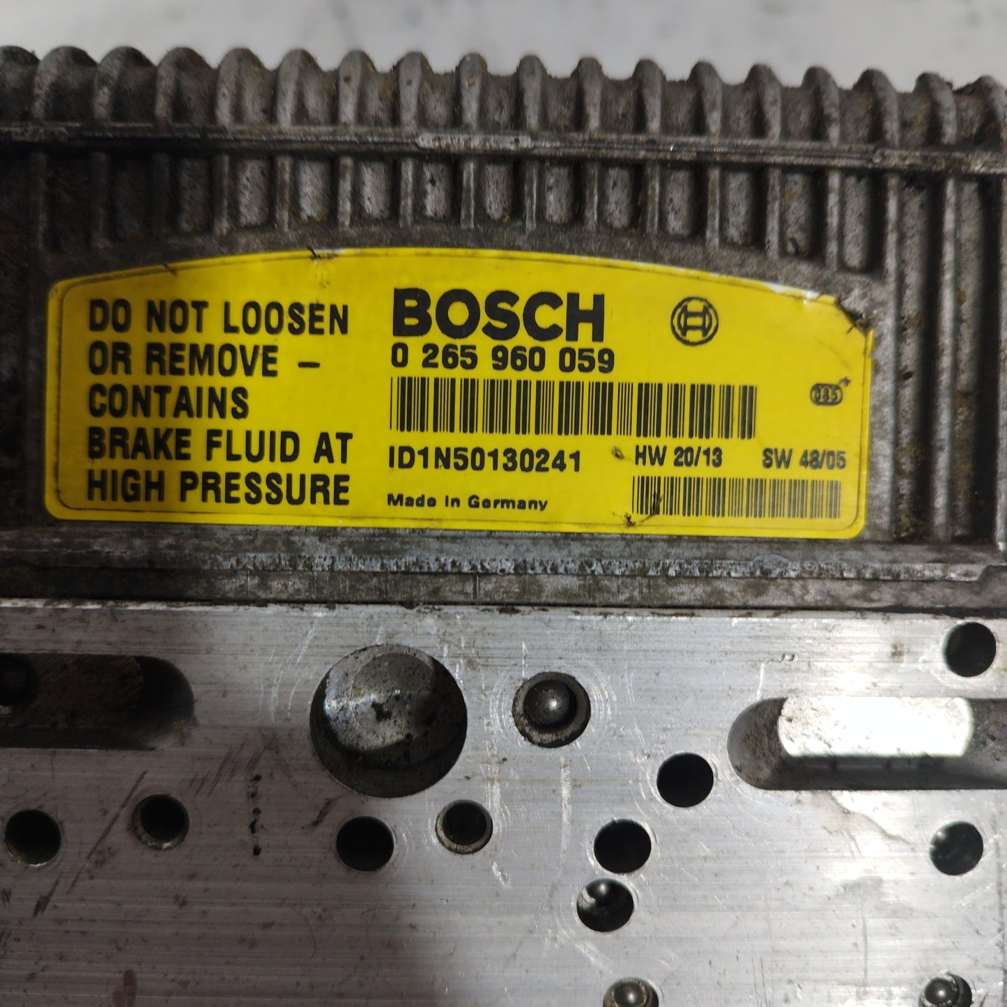 Pompa ABS Mercedes Classe E W211 2005 cod. Bosch 0265960059 ecoAC8138