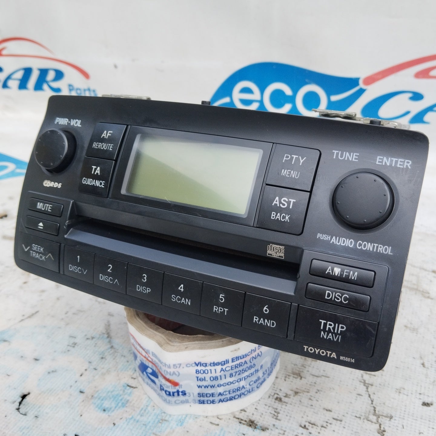 Autoradio Toyota Corolla 2006 cod. 86120-02380 ecoAG5061