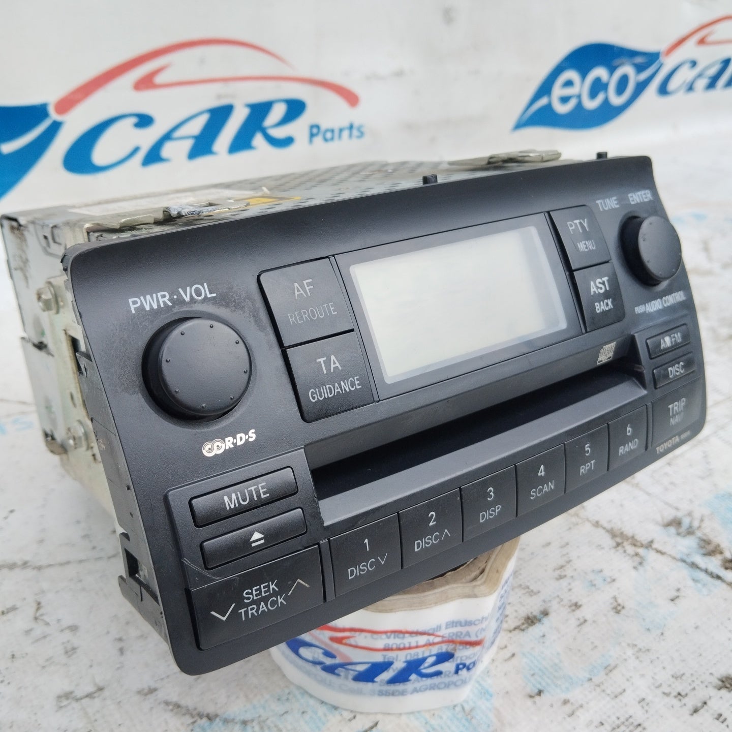 Autoradio Toyota Corolla 2006 cod. 86120-02380 ecoAG5061