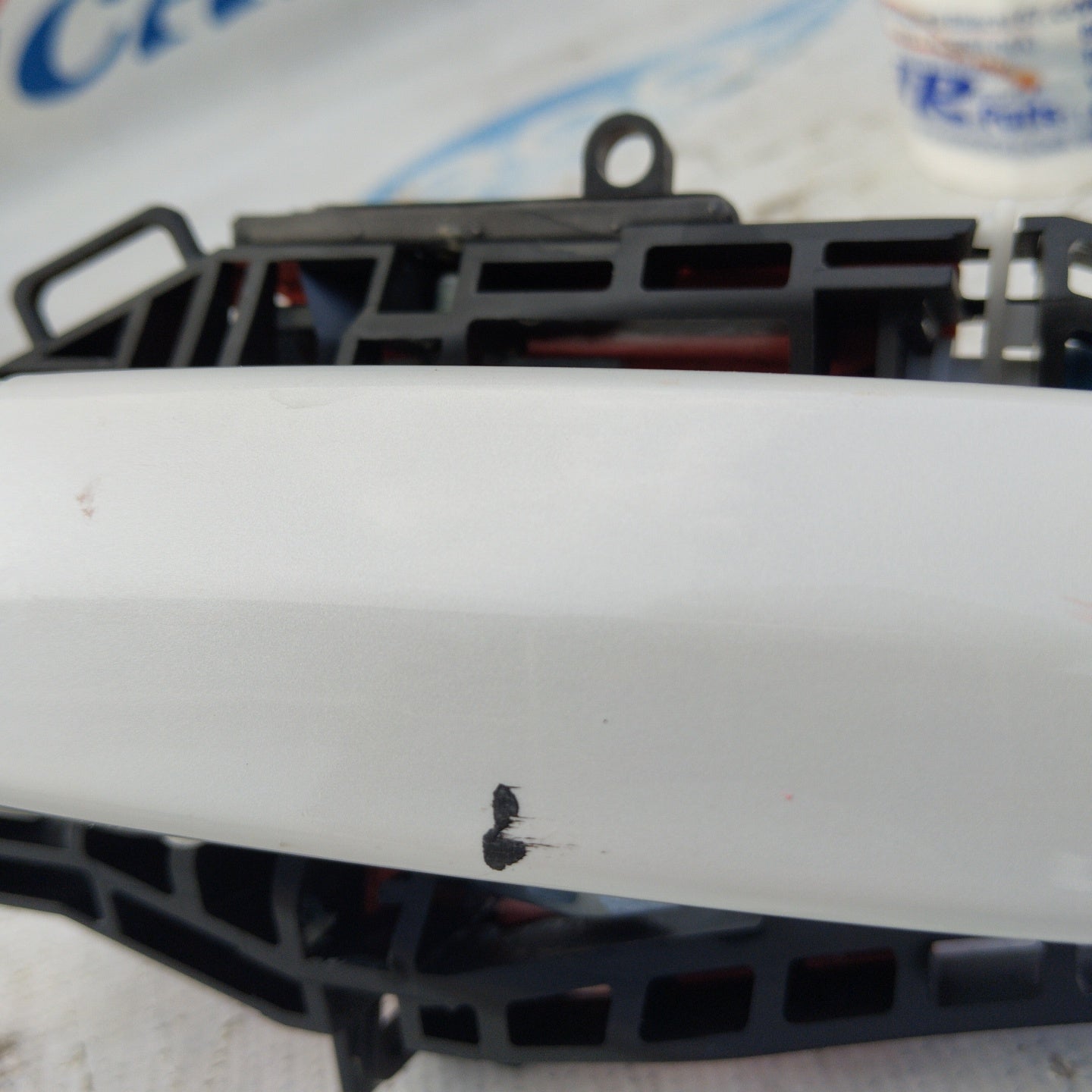 Front left external handle white BMW 3 Series F30 2018 Cod. 14389710 ecoAG5075