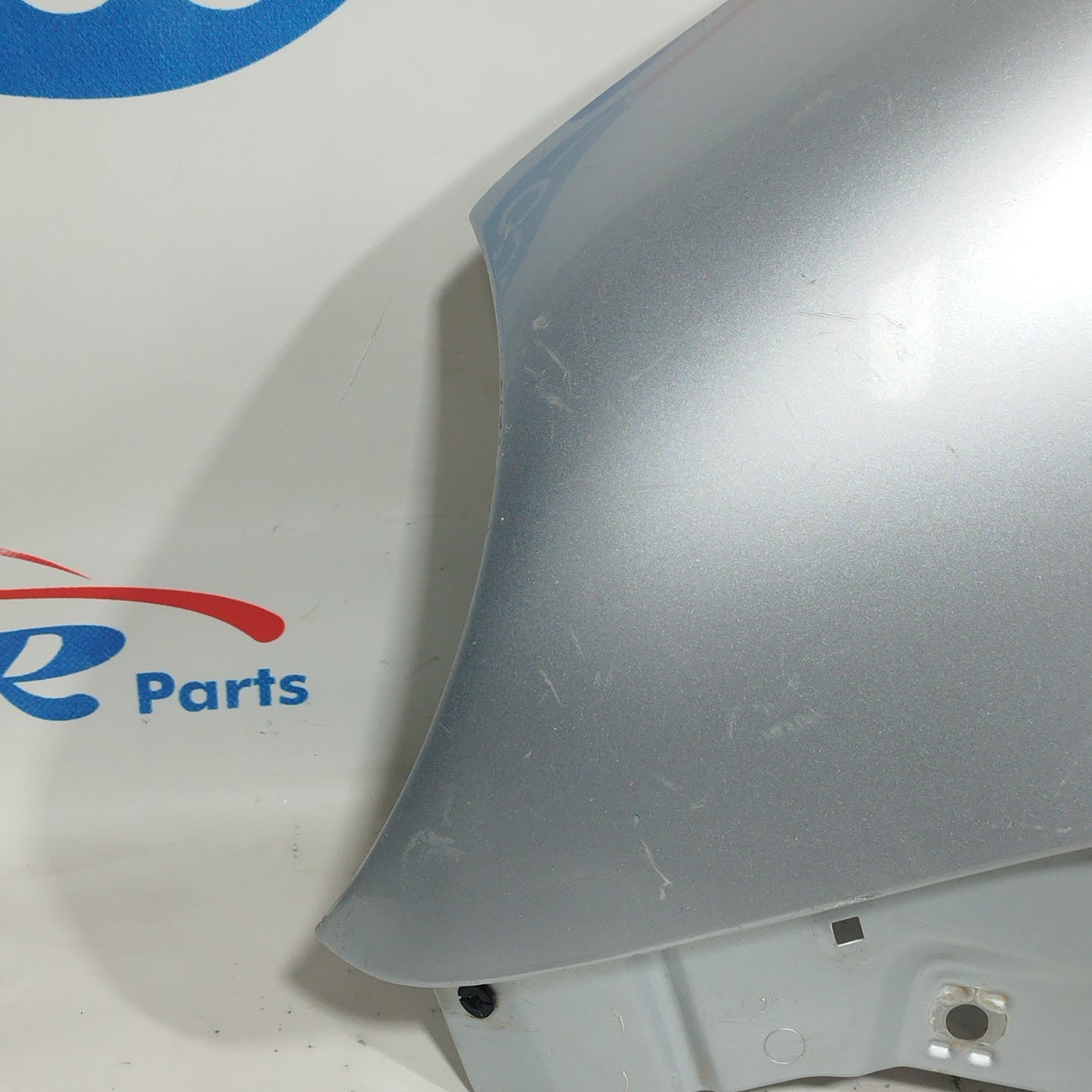 Volkswagen Polo 2003 silbergrauer vorderer linker Kotflügel ecoAC8183