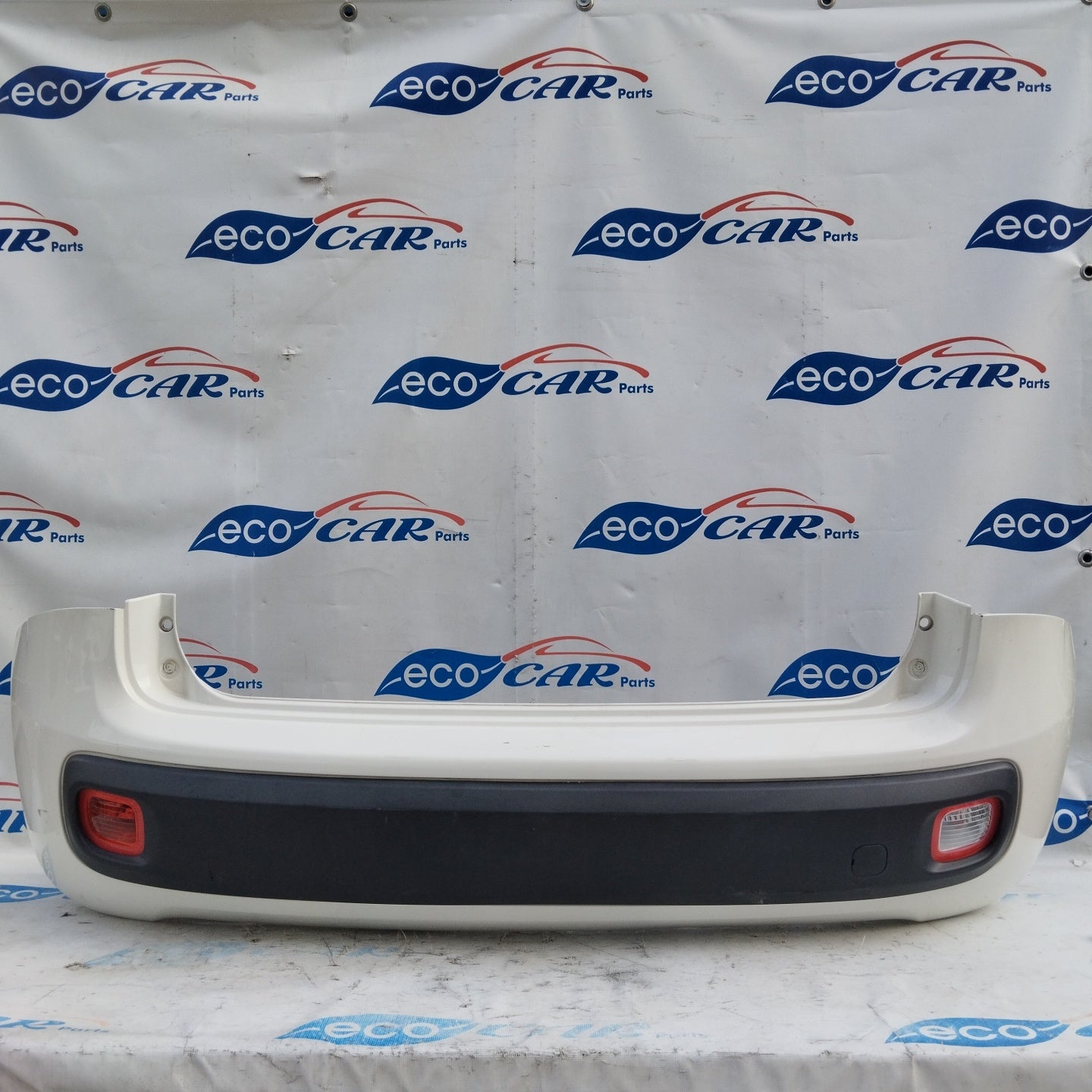 White Rear Bumper Fiat New Panda ecoAG5089