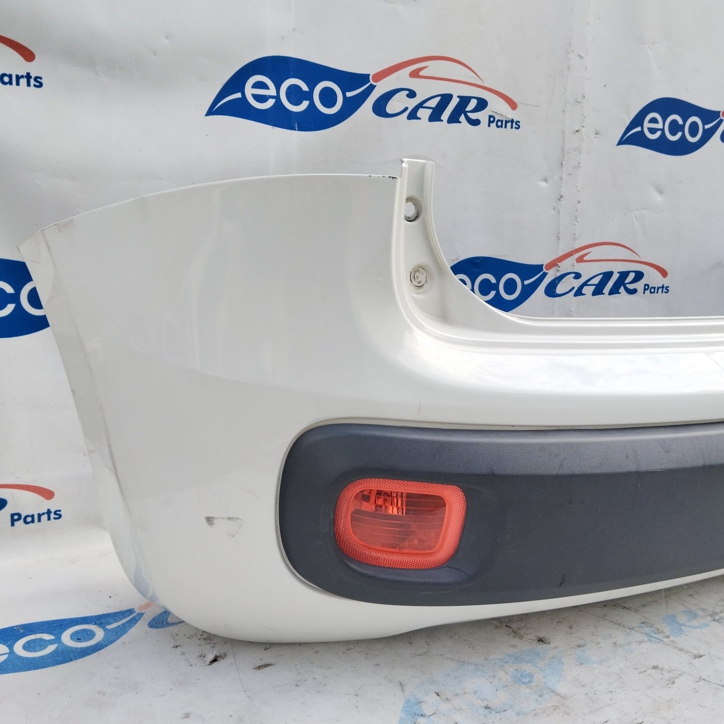White Rear Bumper Fiat New Panda ecoAG5089