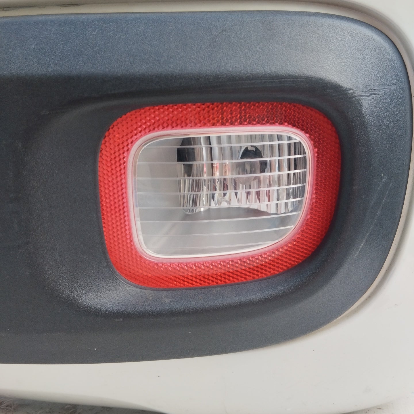 White Rear Bumper Fiat New Panda ecoAG5089