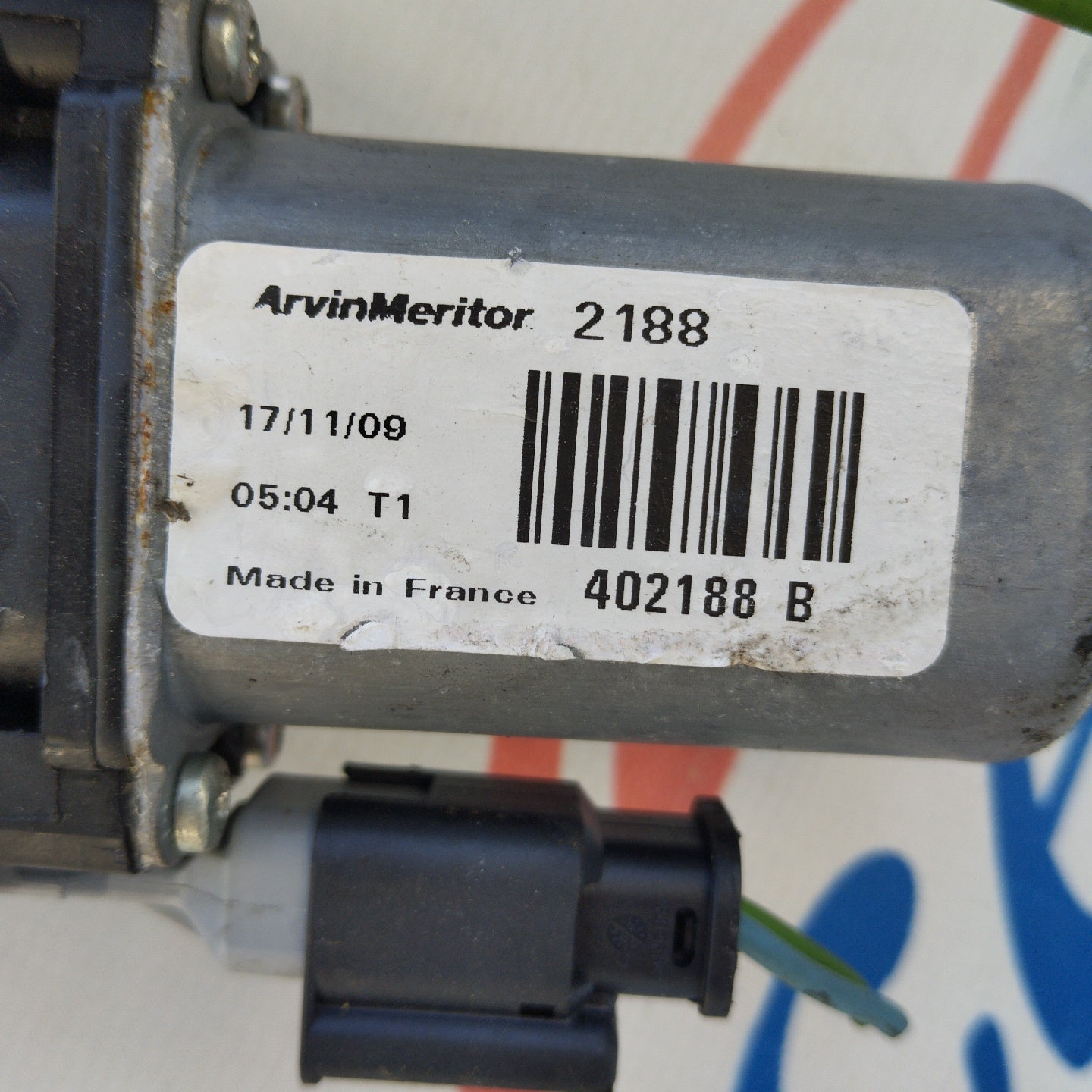 Right front rack Citroen C3 Picasso 2013 2 wires Cod.402188B ecoAG5095