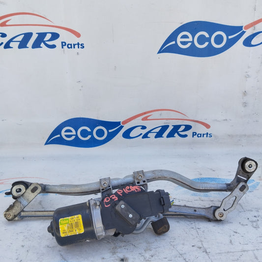 Scheibenwischermotor vorne für Citroën C3 Picasso, Baujahr 2013, Teilenummer 53571102, ecoAG5098