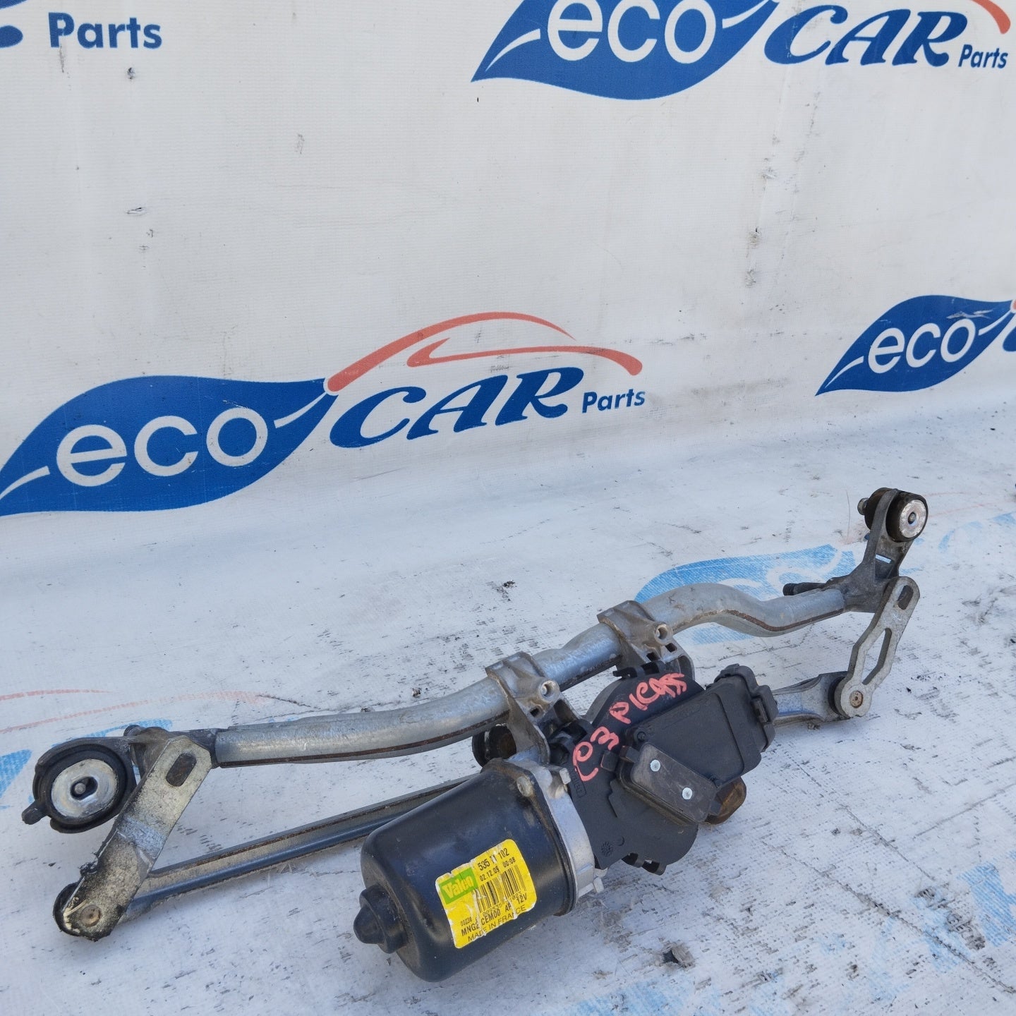 Motorino tergicristalli anteriore Citroen C3 Picasso 2013 cod.53571102 ecoAG5098