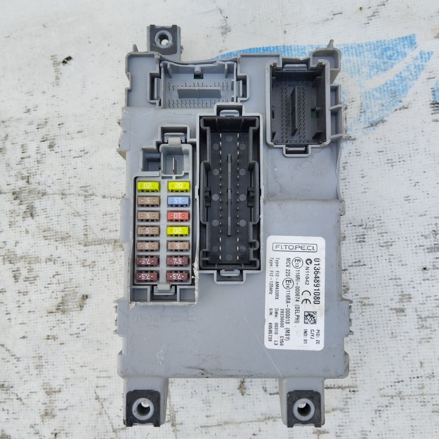 Fiat Fiorino 1.4 B 2010 Zündkit-Code: iaw5sf8.p3 ecoAG5114