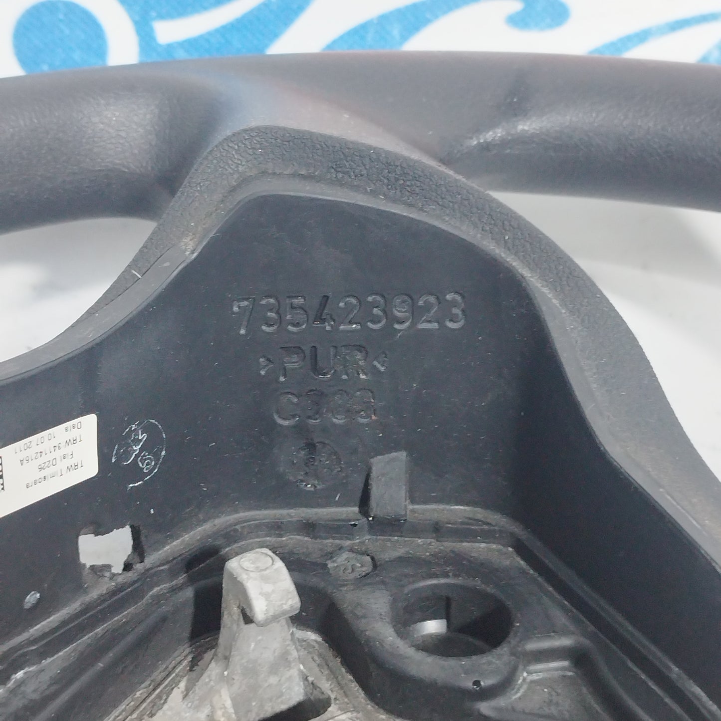 Fiat Fiorino 2008 steering wheel Cod 735423923 ecoAC8244