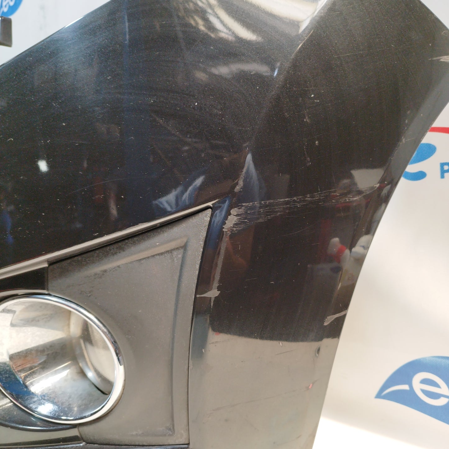 Black Front Bumper Chevrolet Spark 2011 ecoAC8319