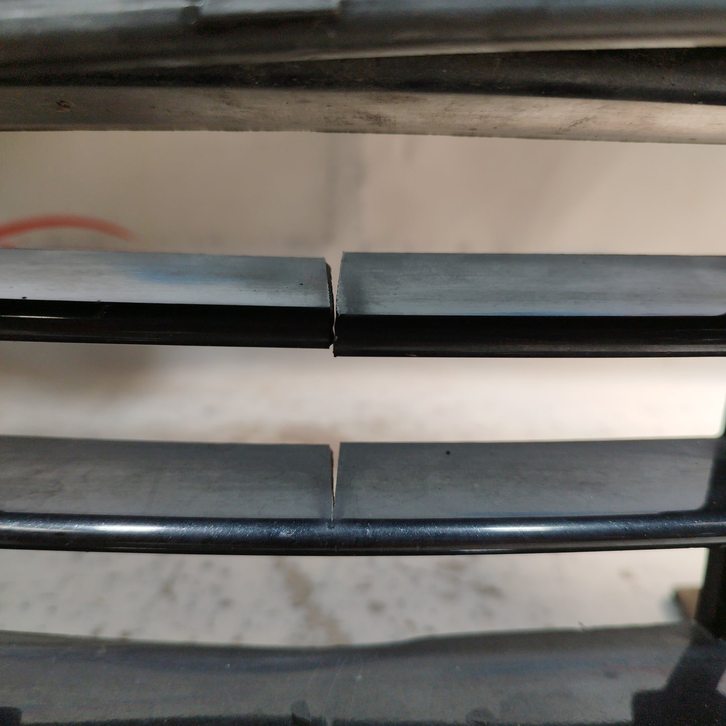 Black Front Bumper Chevrolet Spark 2011 ecoAC8319