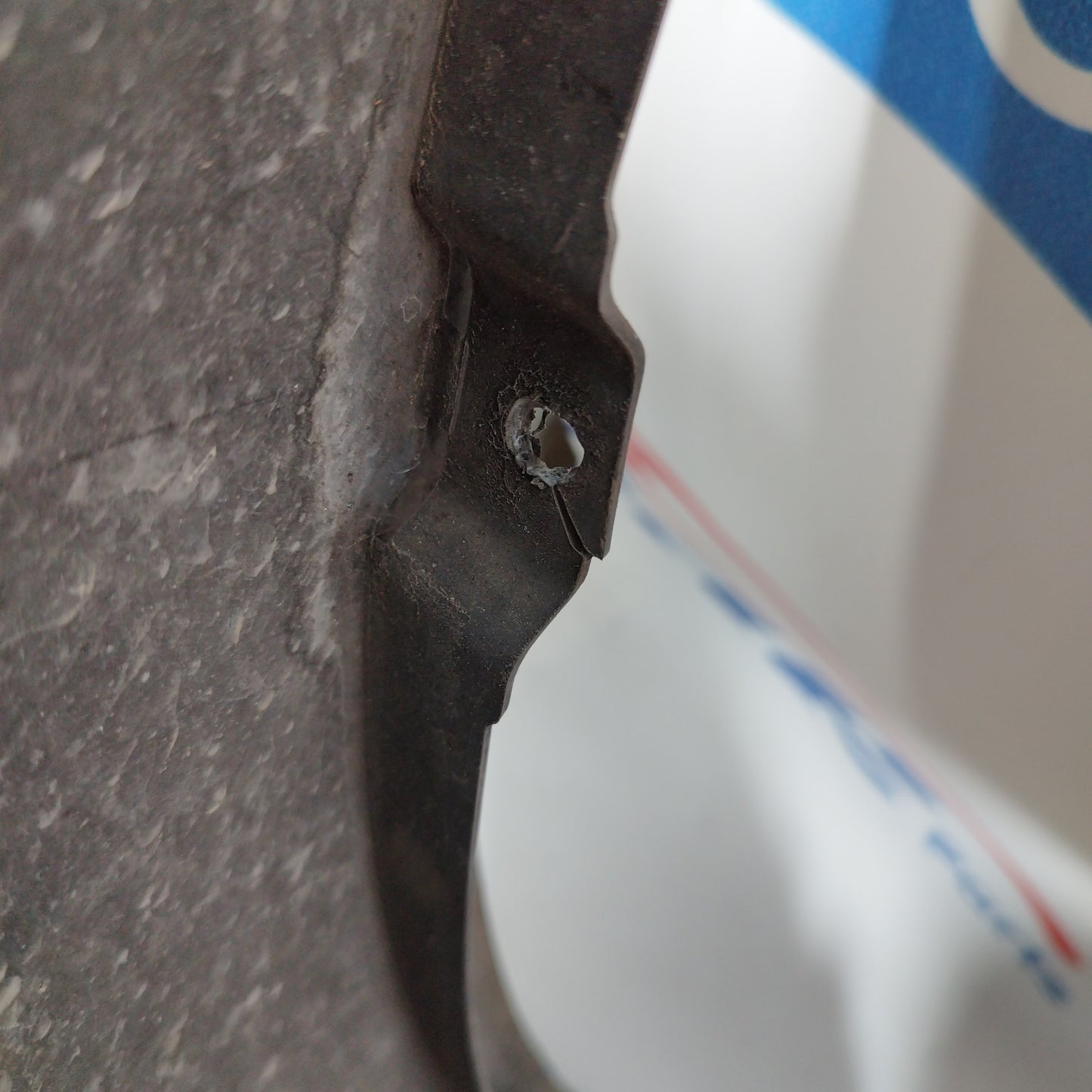 Black Front Bumper Chevrolet Spark 2011 ecoAC8319