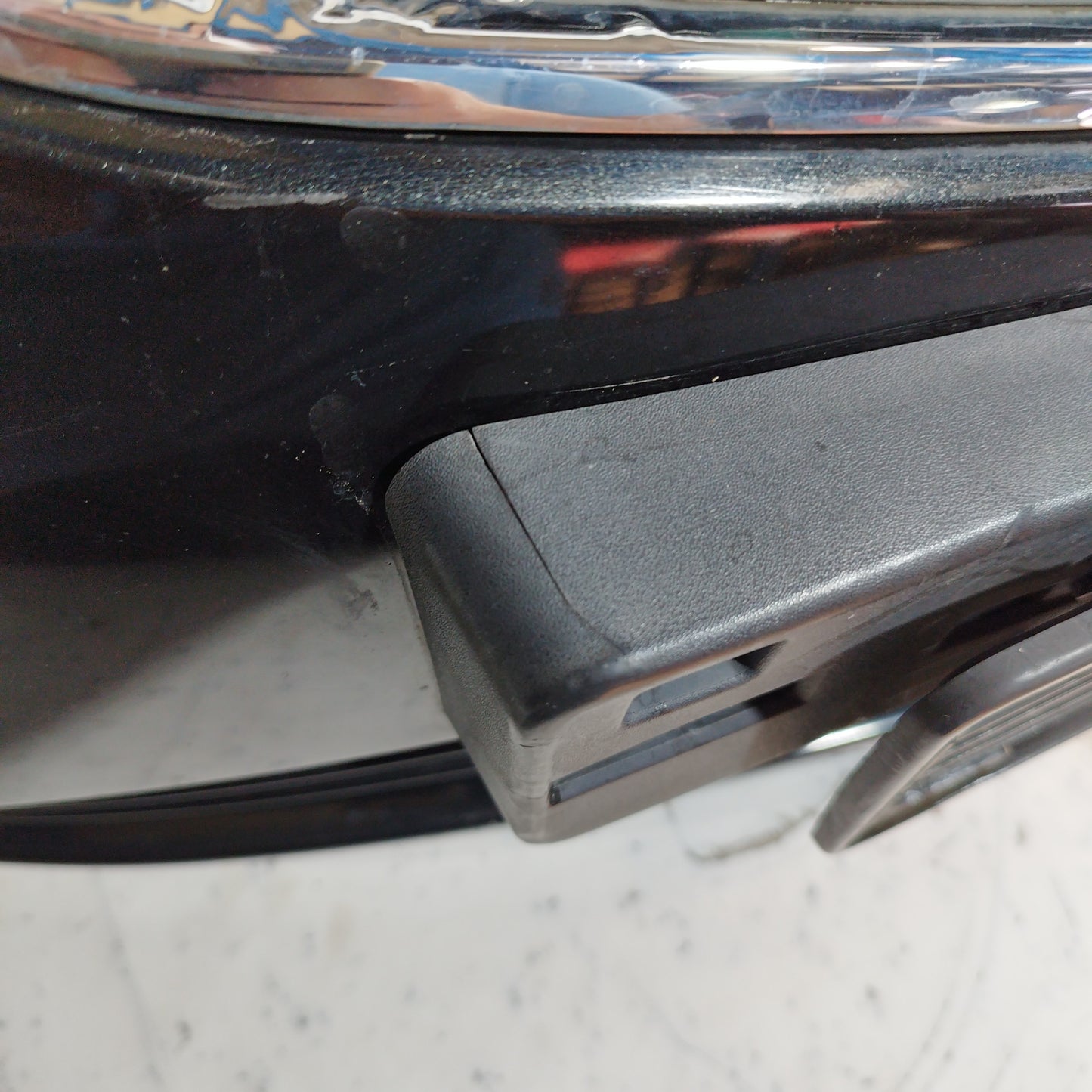 Black Front Bumper Chevrolet Spark 2011 ecoAC8319