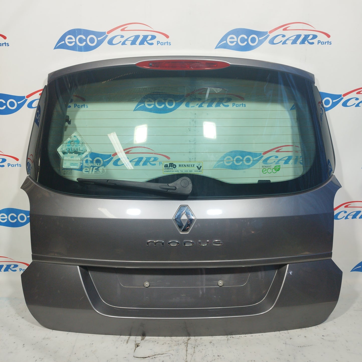 Dark grey tailgate Renault Modus 2009 ecoAC8326