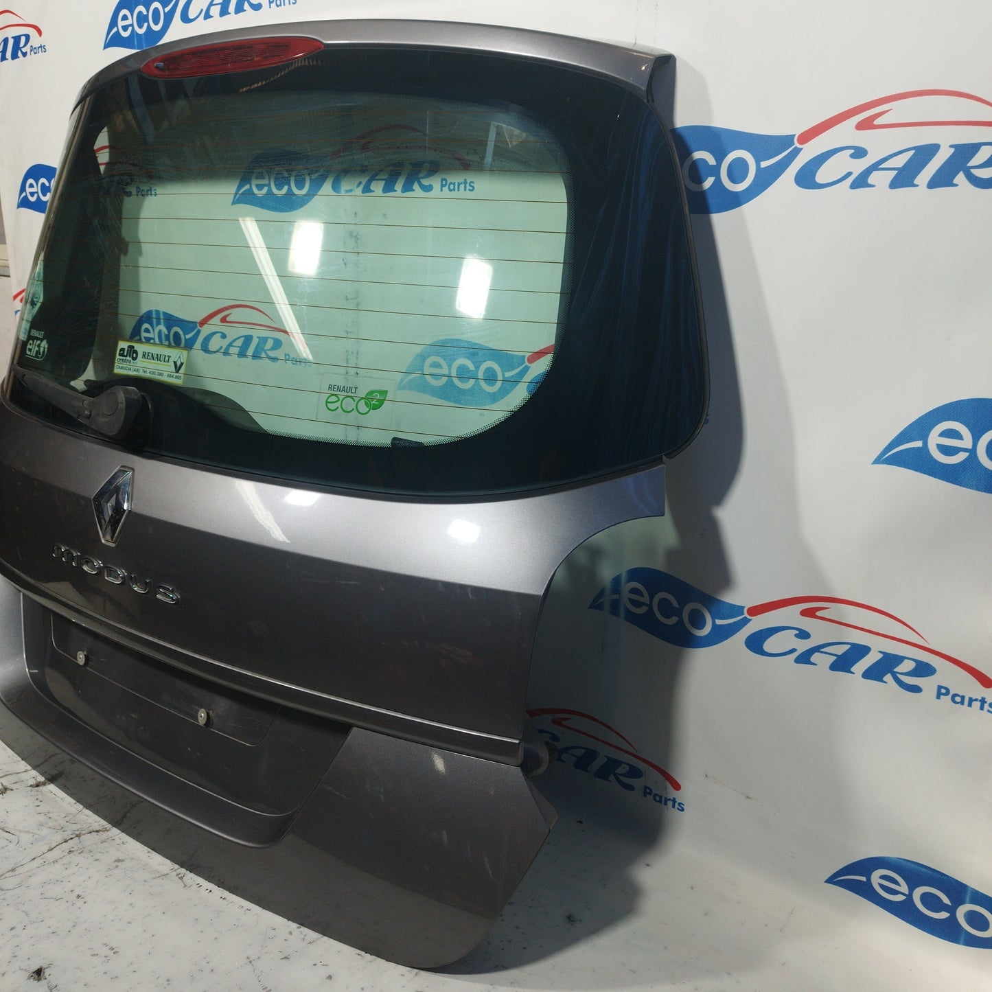 Dark grey tailgate Renault Modus 2009 ecoAC8326