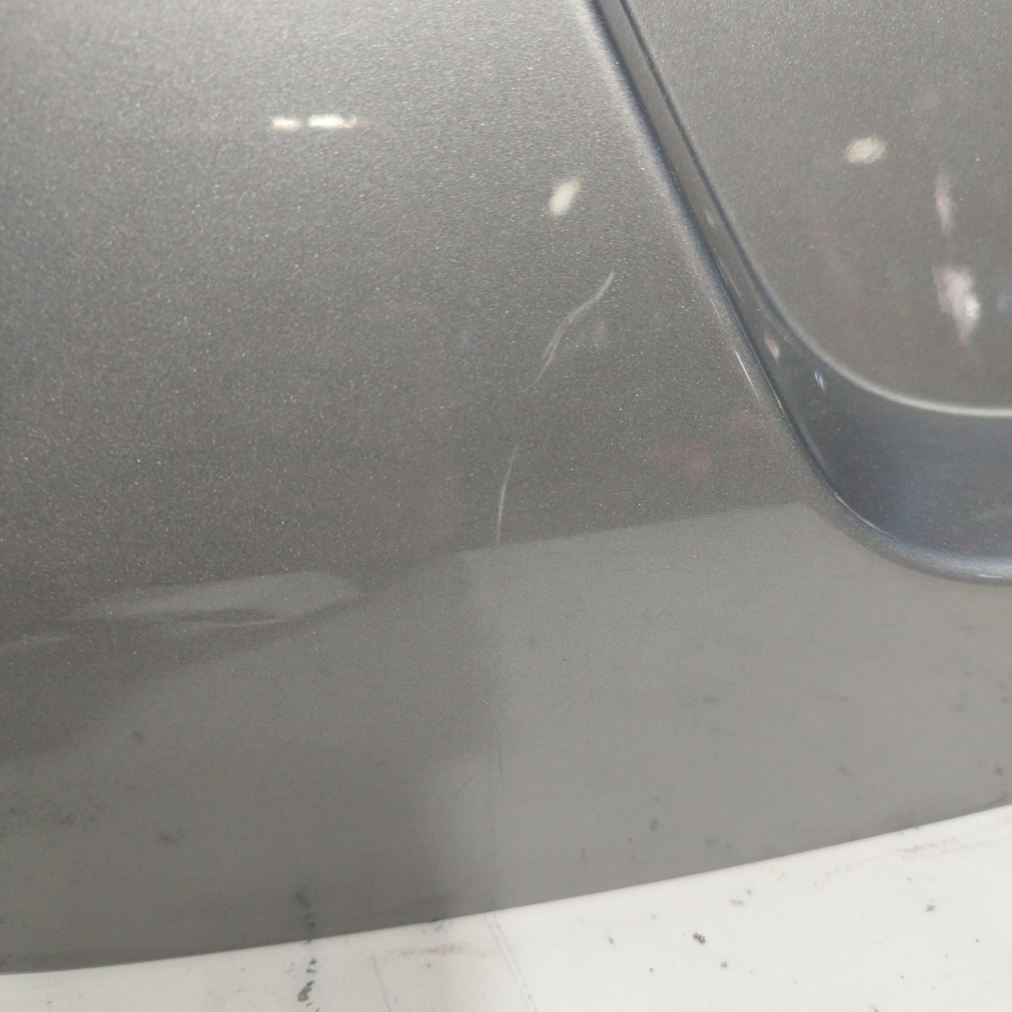 Dark grey tailgate Renault Modus 2009 ecoAC8326