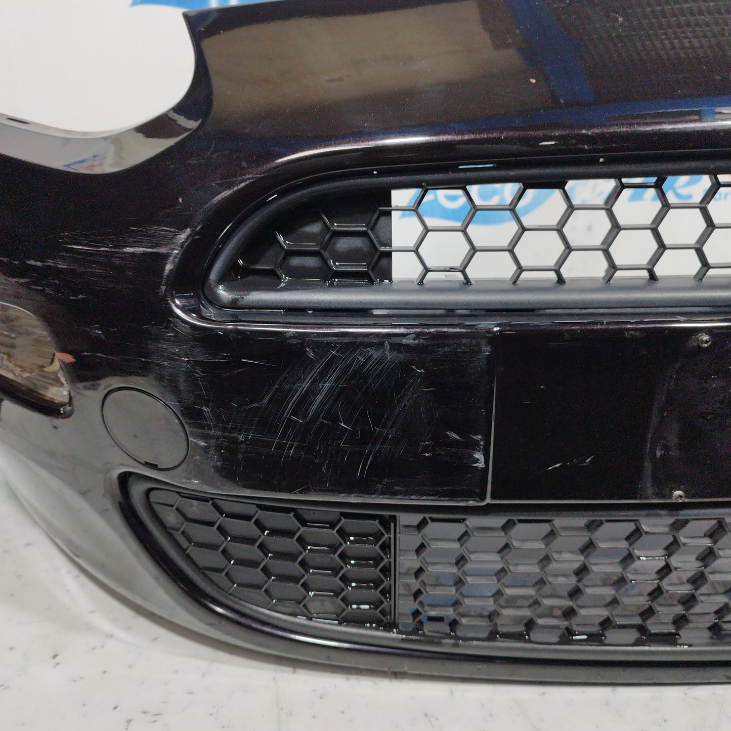 Black Front Bumper Fiat Punto Evo 2012 ecoAC8334