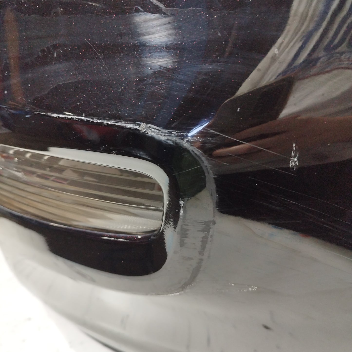 Black Front Bumper Fiat Punto Evo 2012 ecoAC8334