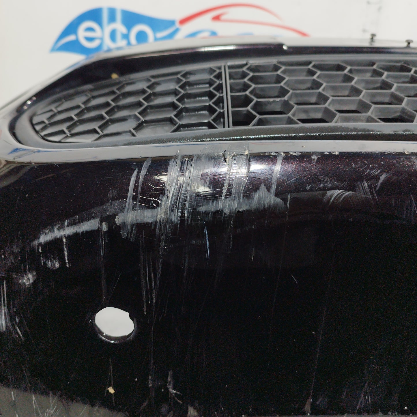 Black Front Bumper Fiat Punto Evo 2012 ecoAC8334