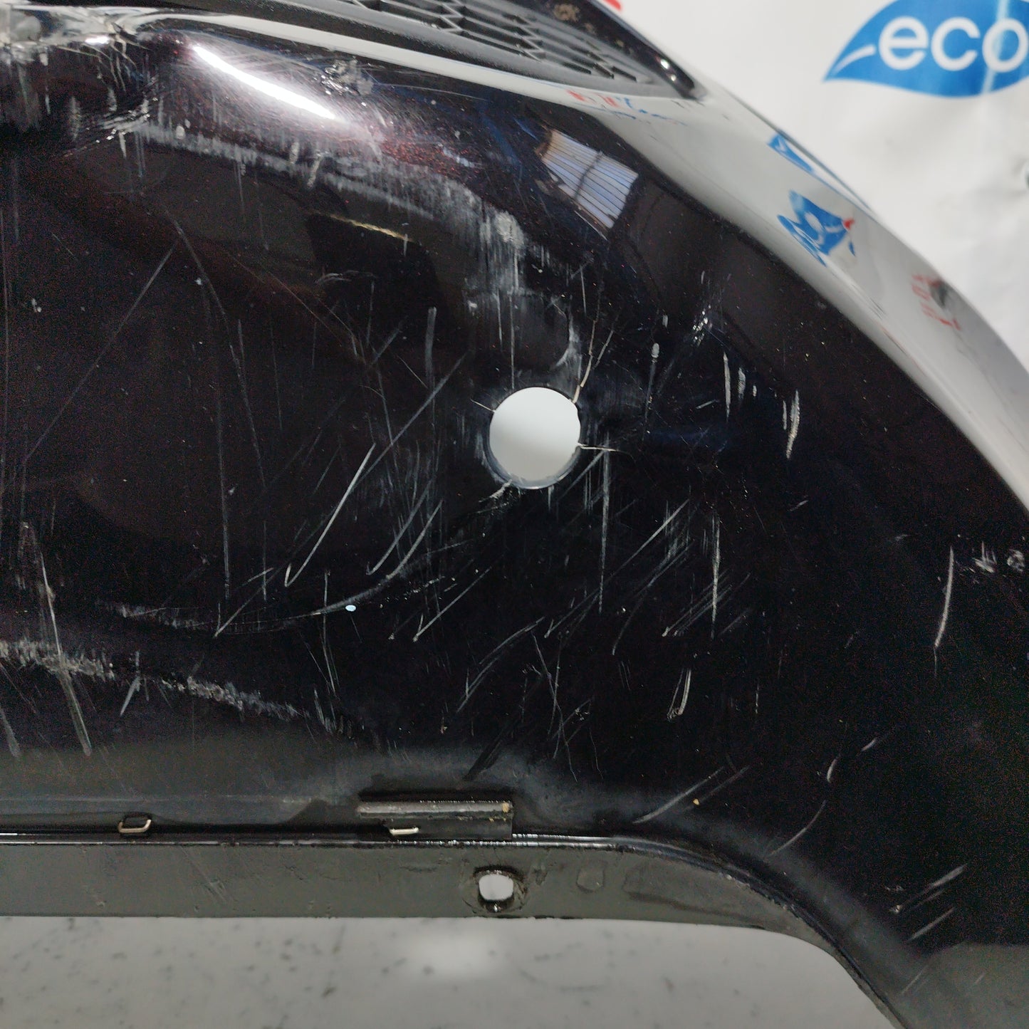 Black Front Bumper Fiat Punto Evo 2012 ecoAC8334