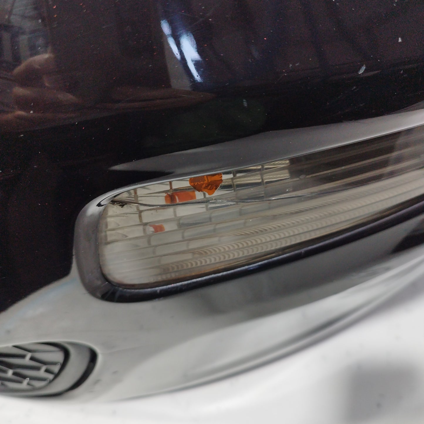 Black Front Bumper Fiat Punto Evo 2012 ecoAC8334