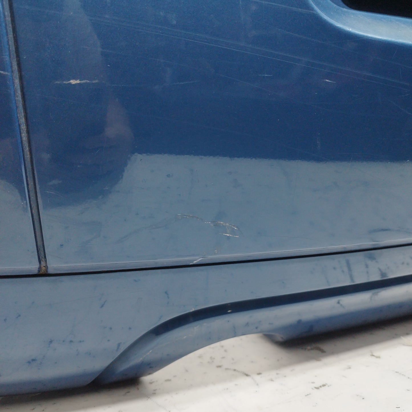 Blue Rear Bumper Audi TT 2003 ecoAC8337