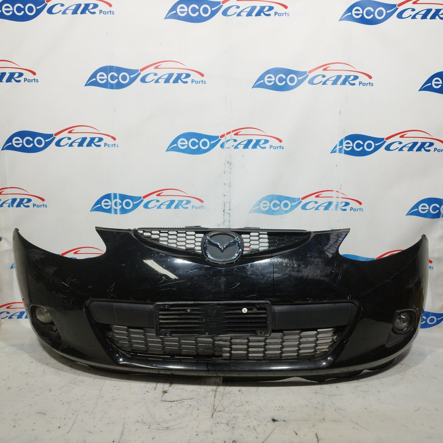 Mazda 2 2009 ecoAC8340 Schwarze Frontstoßstange