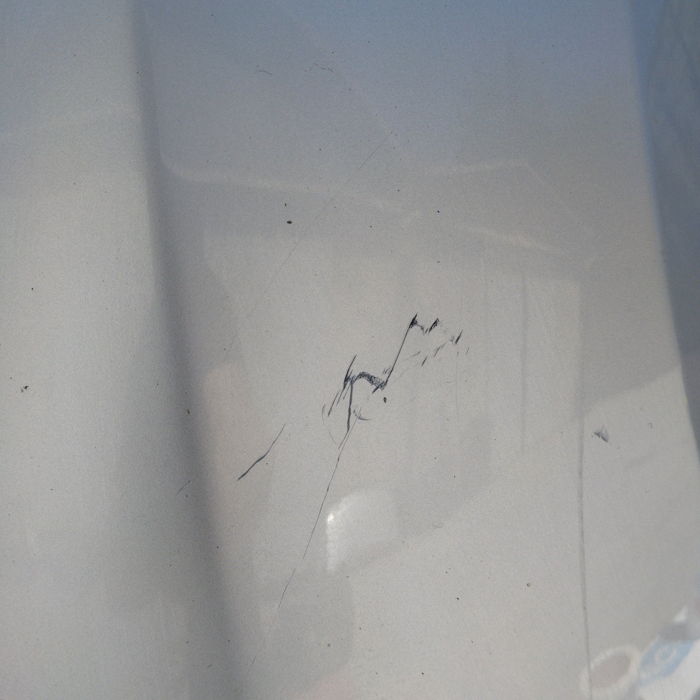 Silver grey right fender Renault Megane 2010 ecoAG5208