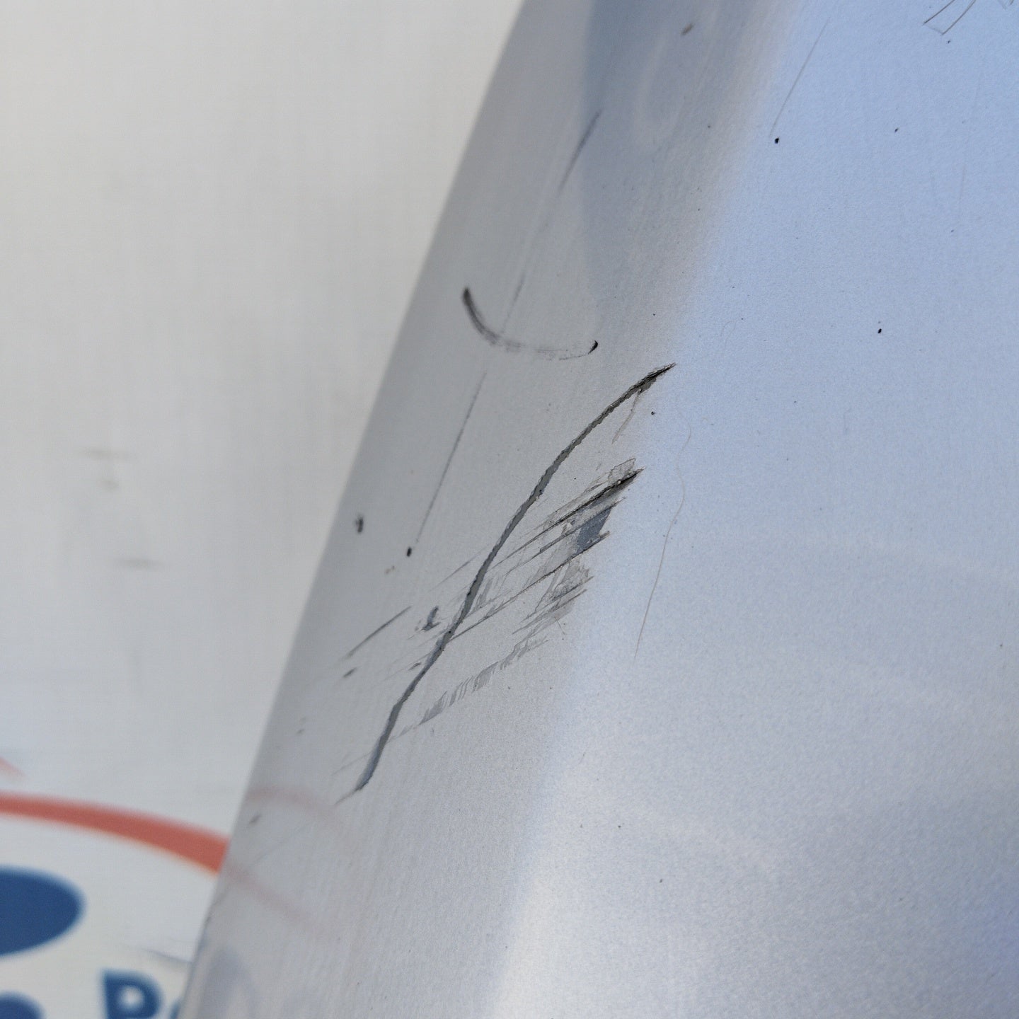 Silver grey right fender Renault Megane 2010 ecoAG5208