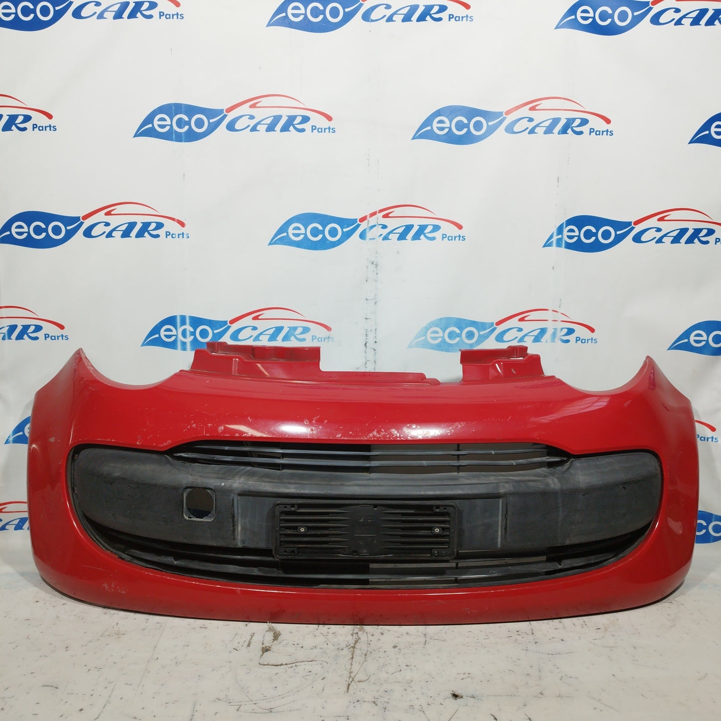 Red front bumper Citroen C1 2005 ecoAC8341