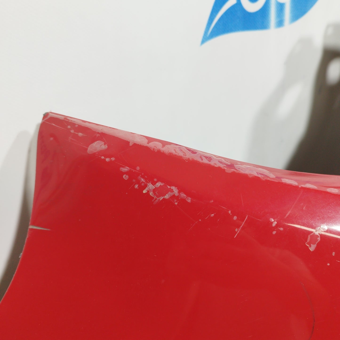 Red front bumper Citroen C1 2005 ecoAC8341