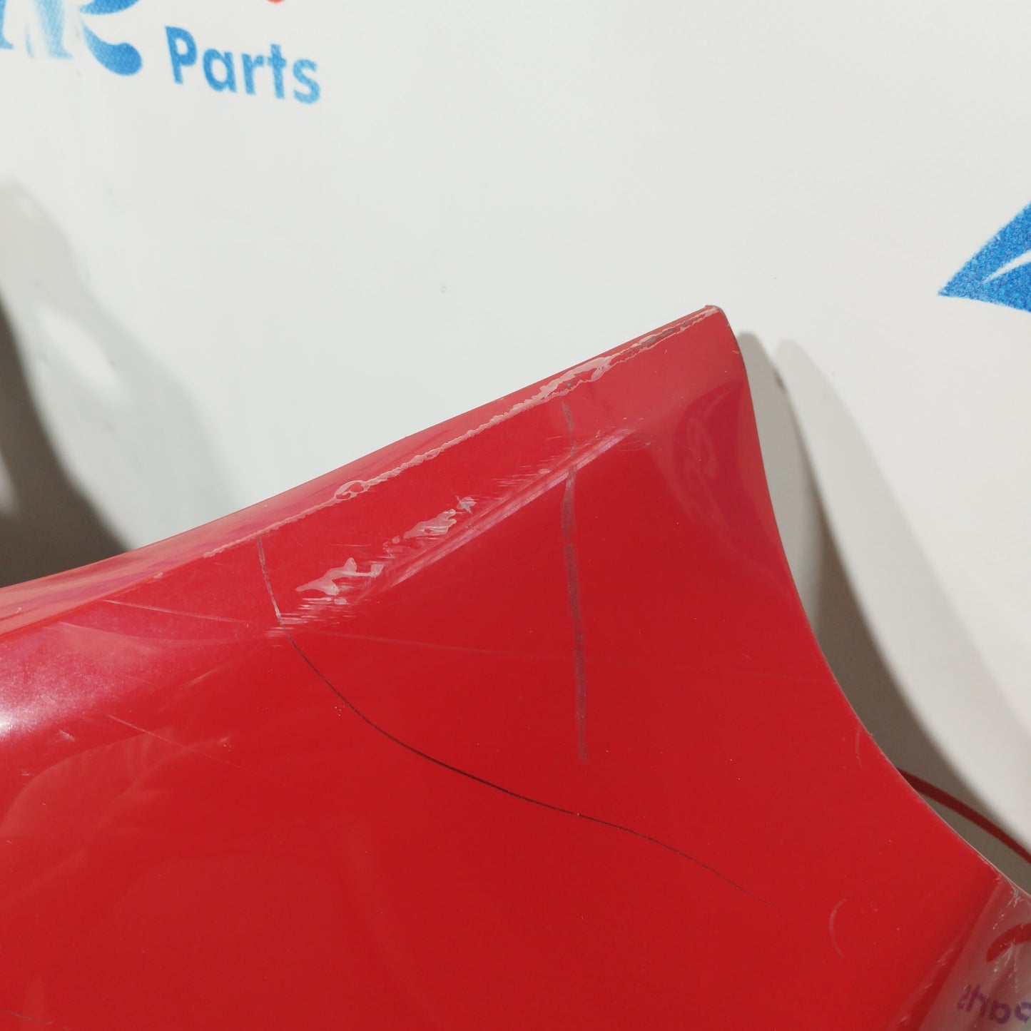 Red front bumper Citroen C1 2005 ecoAC8341