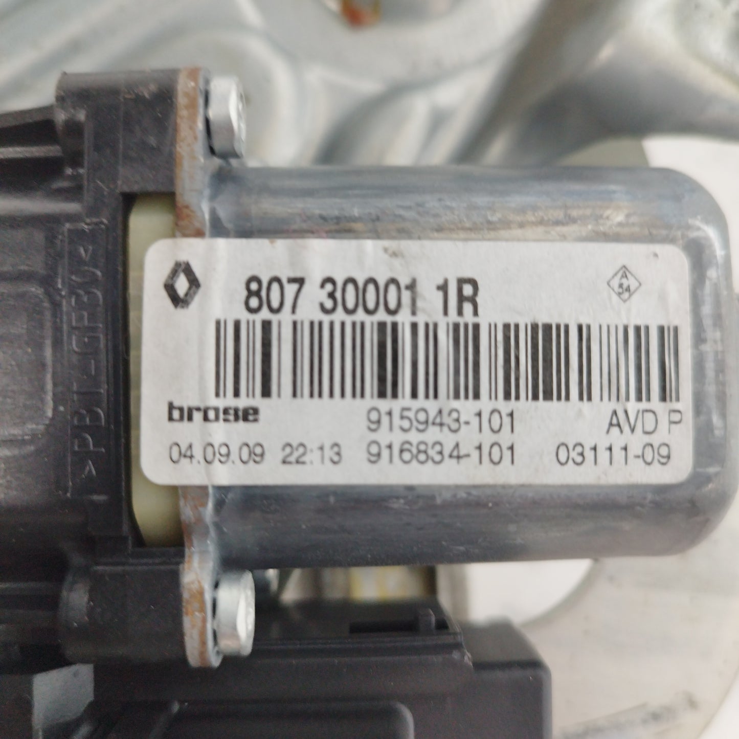 Front right rack Renault Scenic 2011 code: 807300011R ecoAC8327