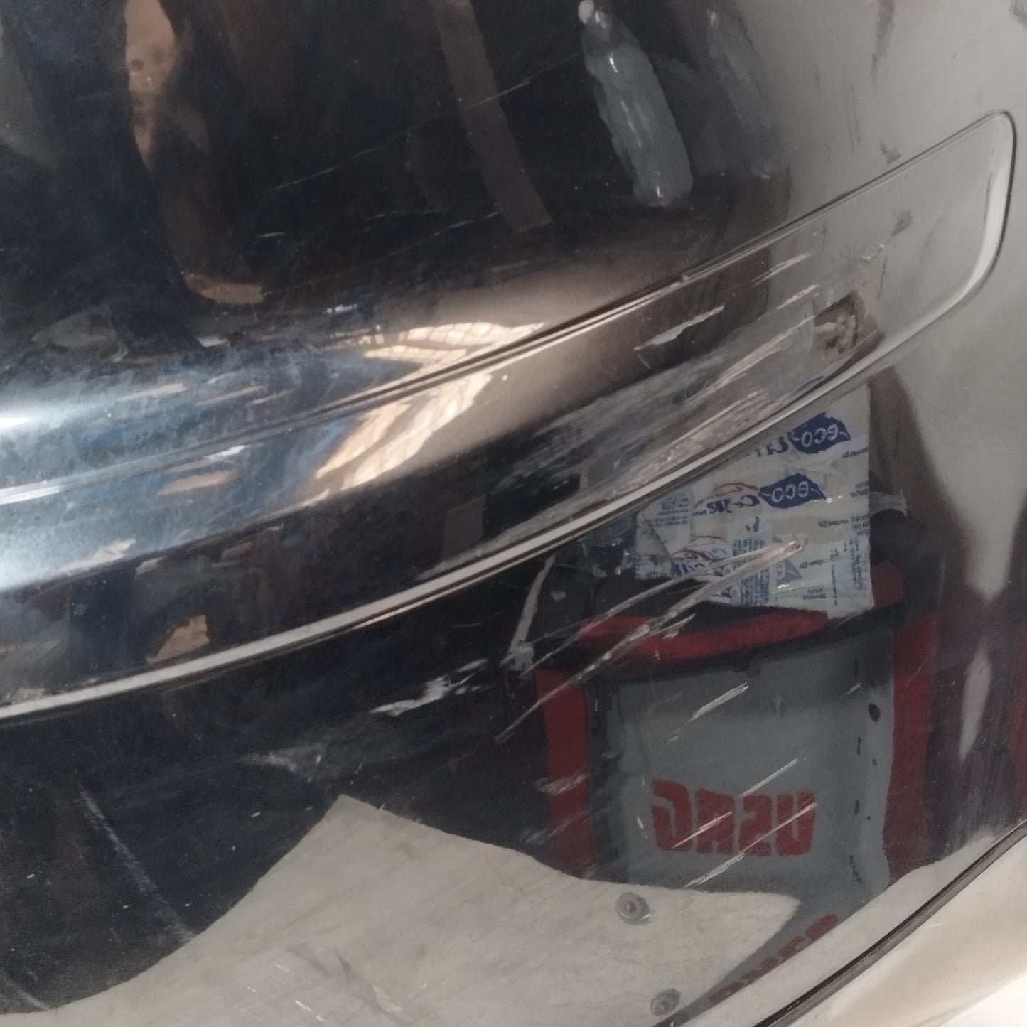 Paraurti posteriore nero Audi A3 2006 5 Porte ecoAC13362