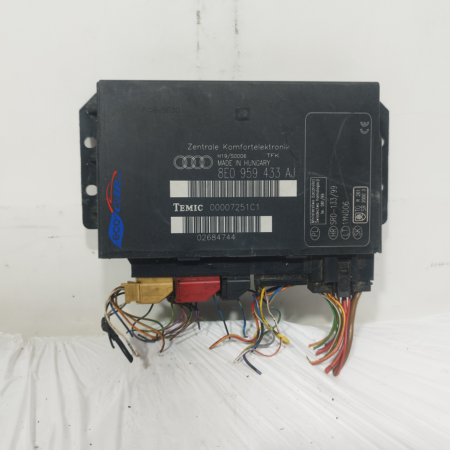 Centralina comfort Audi A4 2004 Cod: 8E0959433AJ ecoAC12992