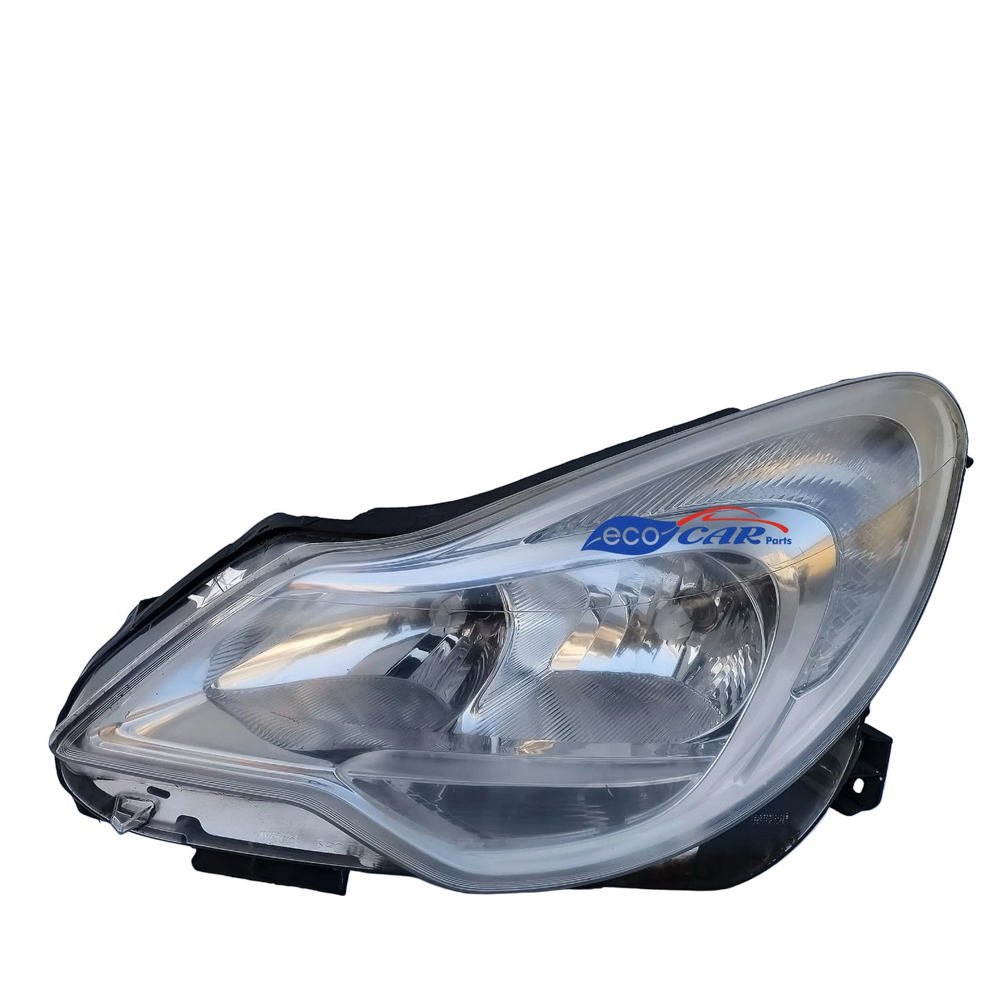 Left front headlight Opel Corsa D restyling model ecoAG7146 slightly scratched