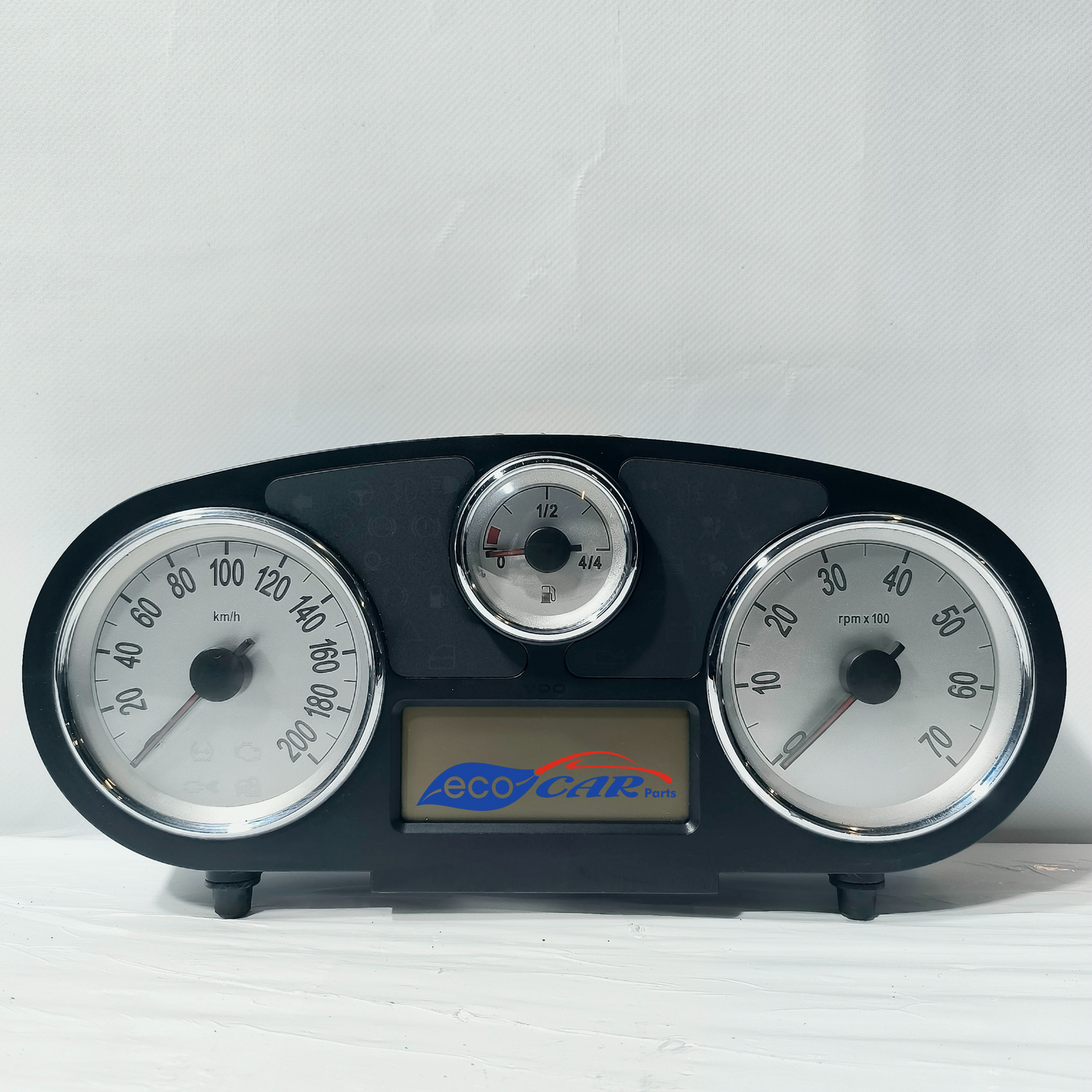Quadro strumenti Lancia Ypsilon anno 2008 cod.51786249  presenta lievi graffi modello argentato con una lancetta ecoAG6491