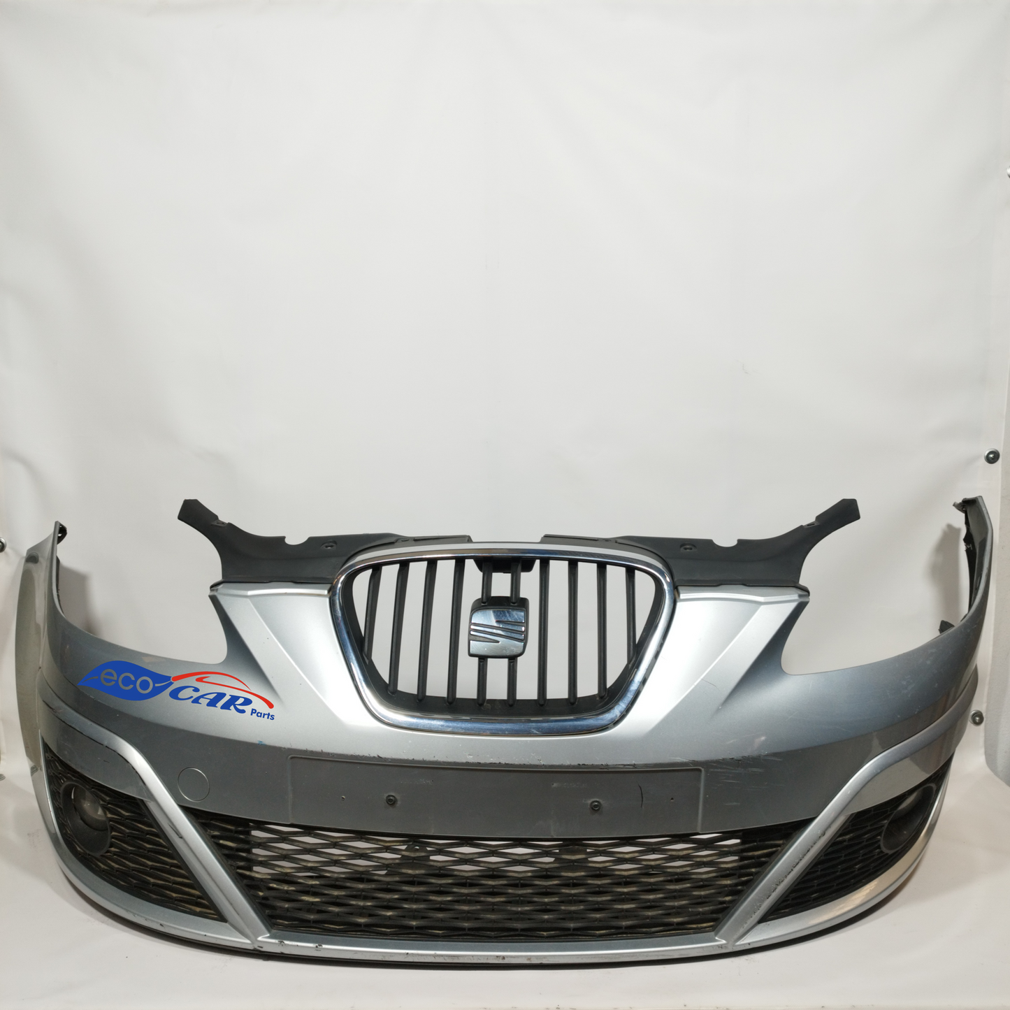 Front bumper silver grey Seat Ibiza 2012 ecoAC11431
