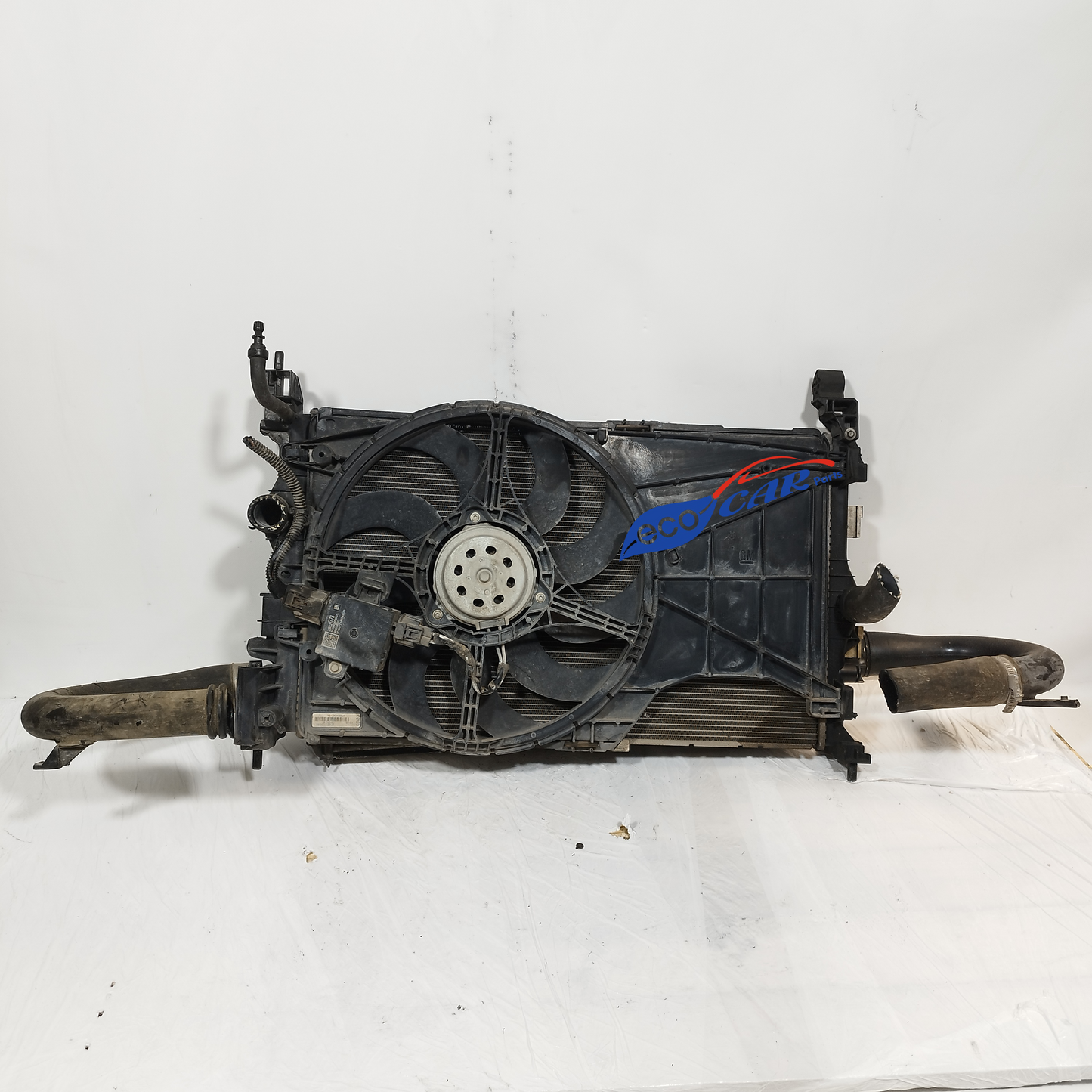 Kühlersatz mit Ladeluftkühler für Opel Corsa E 1.3 CDTI 2016, Teilenummer: 8C1761100 ecoAC12506