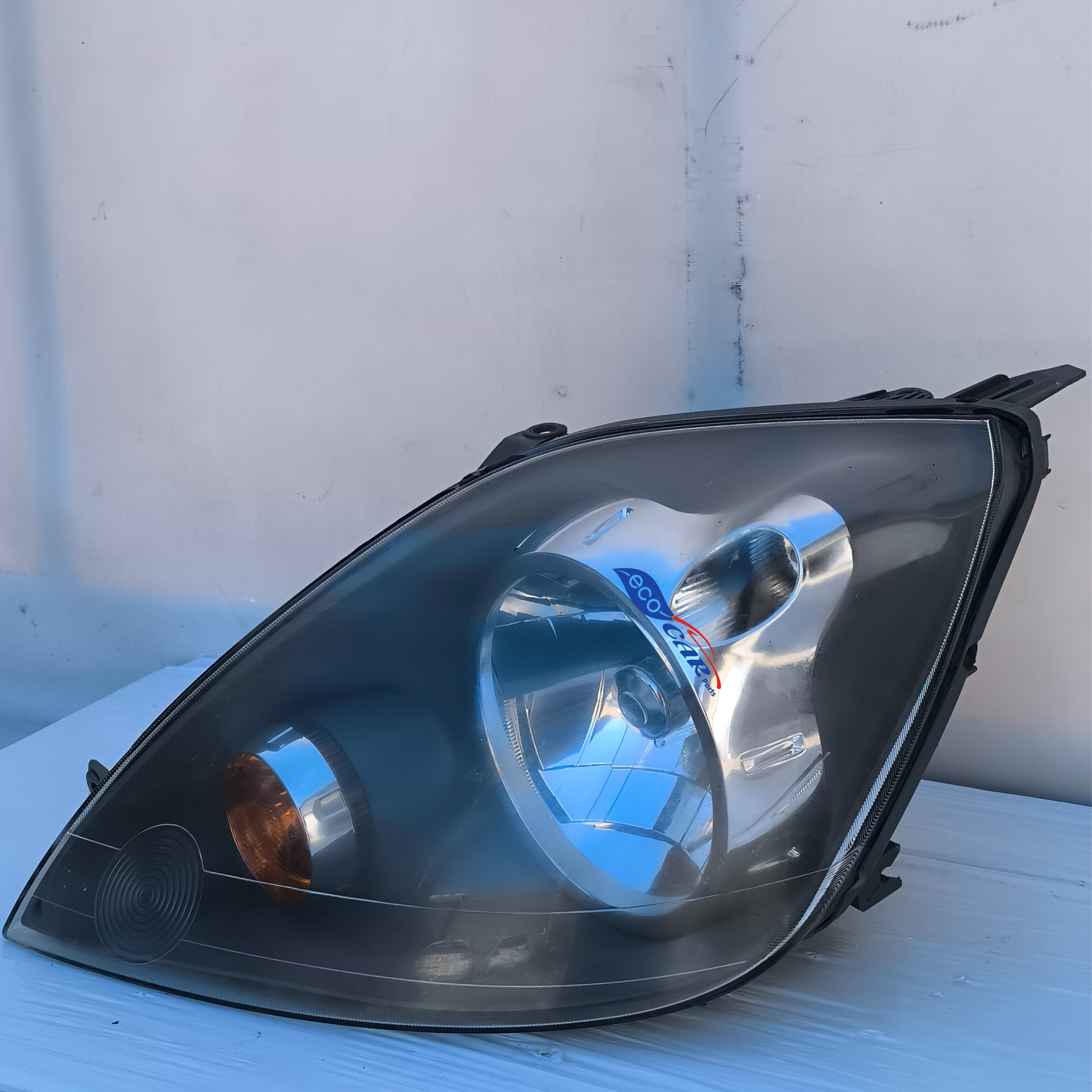 Linker Frontscheinwerfer Ford Fiesta Baujahr 2007, Nachbauteil, Marke Depo Eco, AG7489