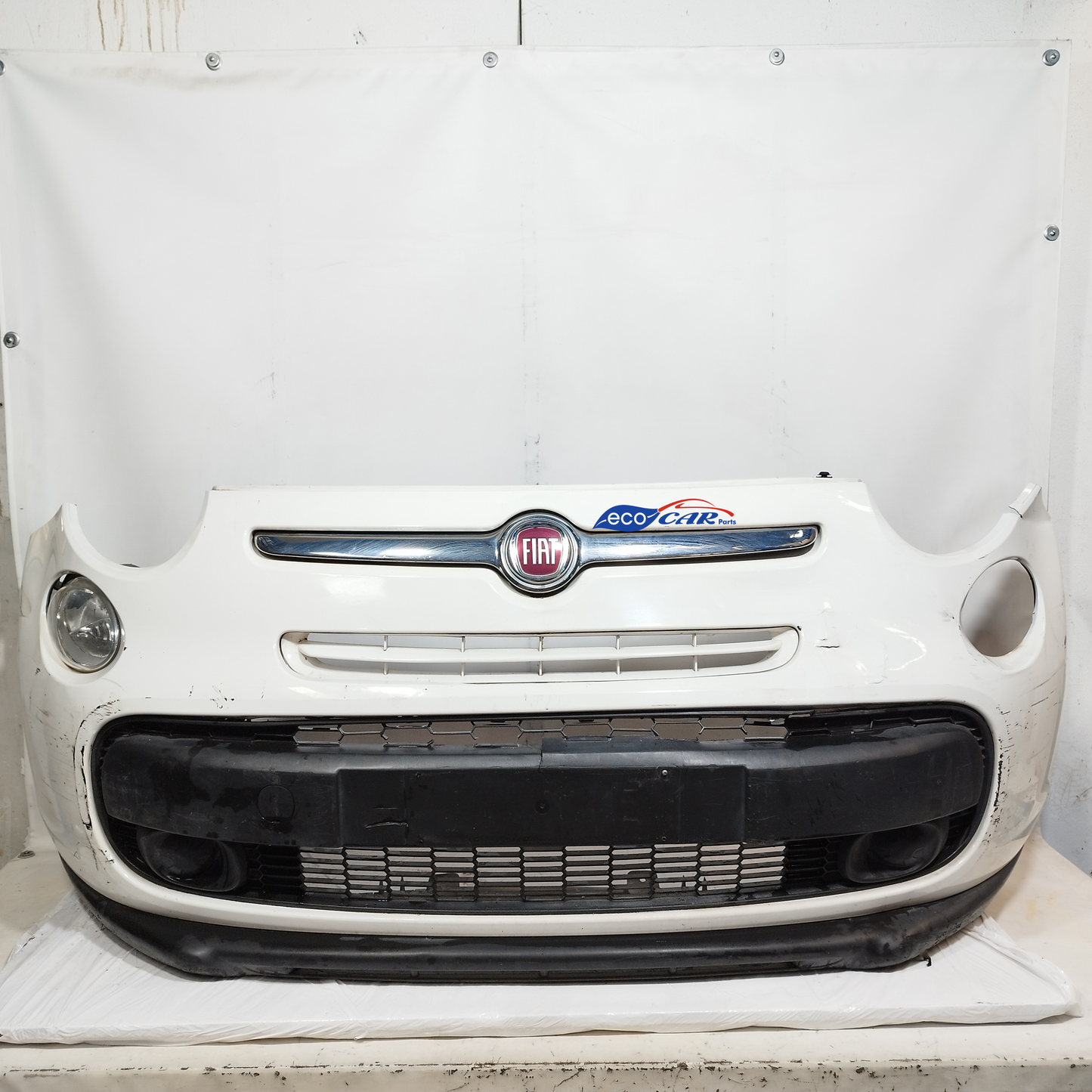 Paraurti anteriore bianco Fiat 500L 2014 ecoAC14211