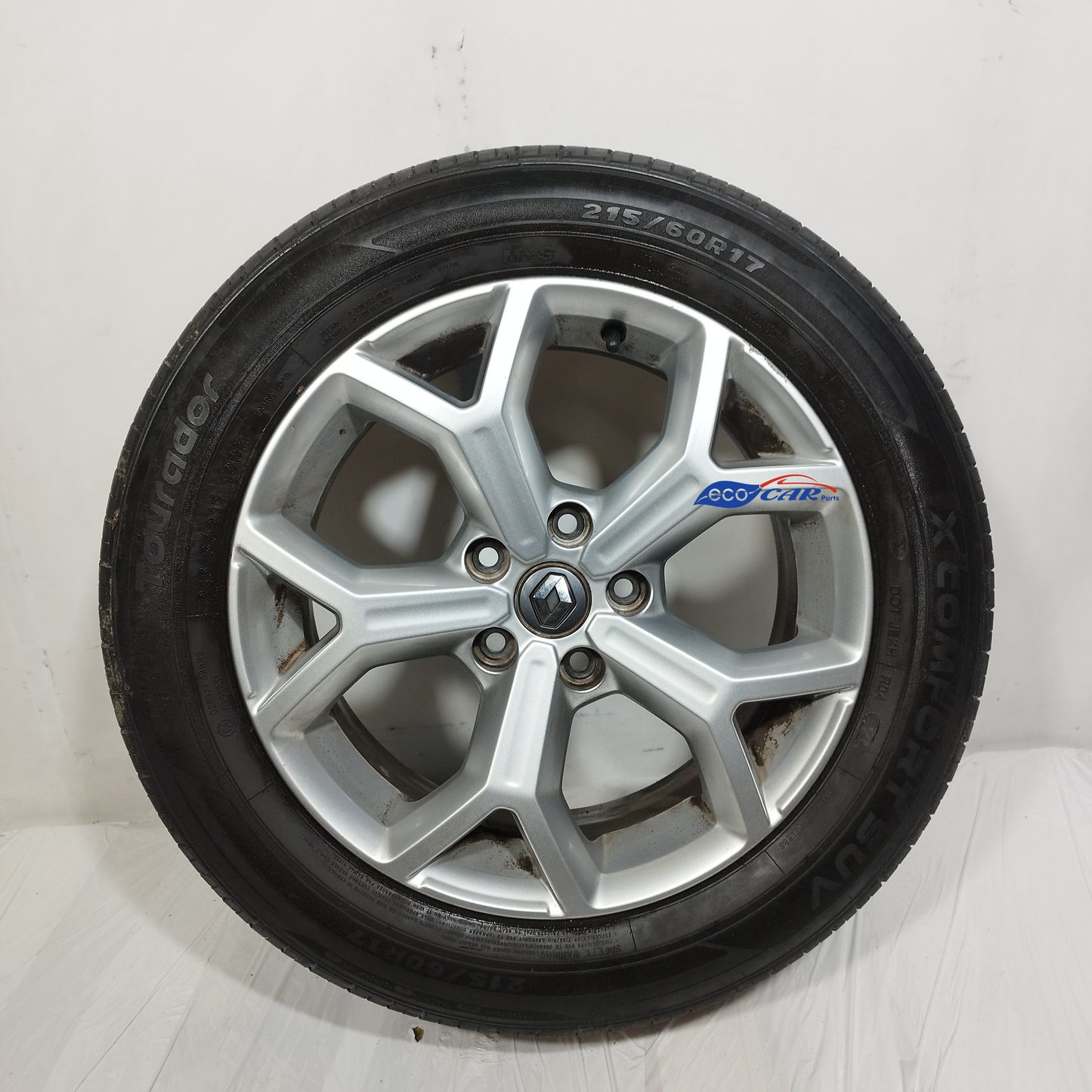 Ruota con cerchio in lega Renault Kadjar 2018 ecoAC13879