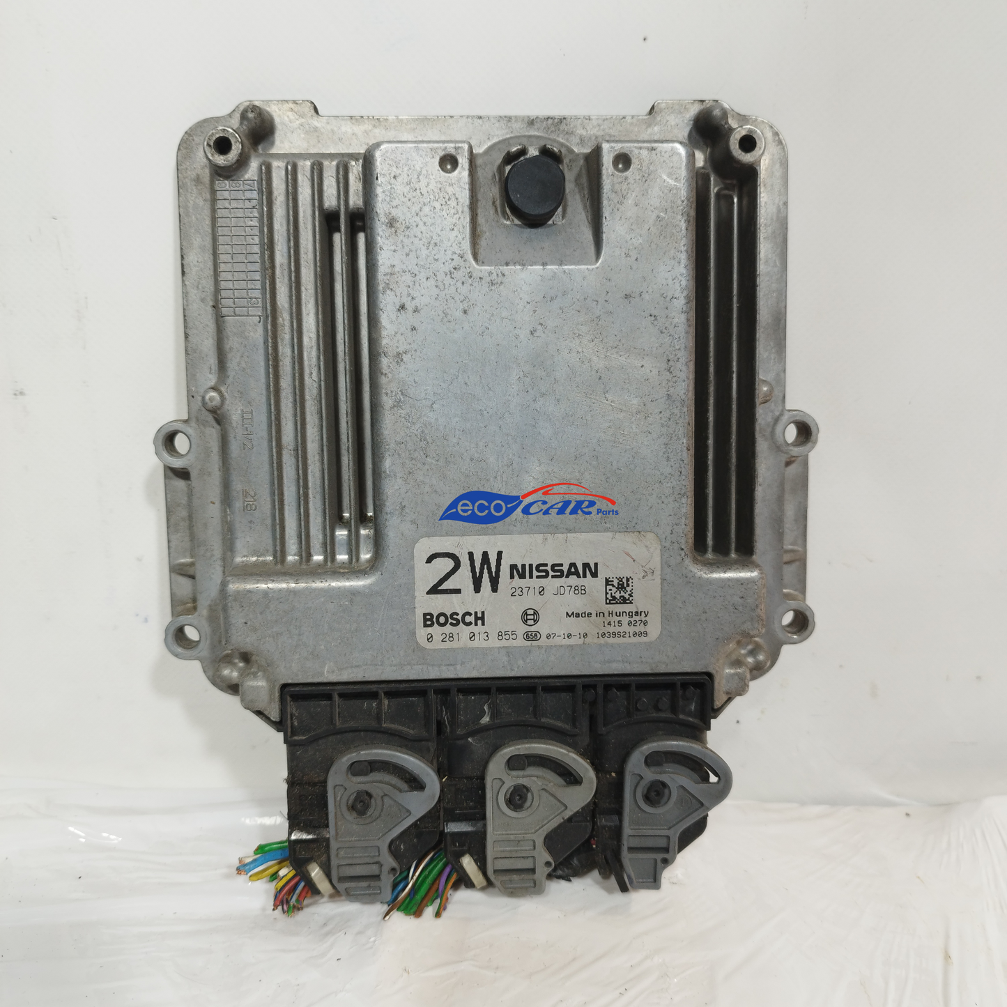 Centralina motore Nissan Qashqai 2.0Dci 2008 Cod: Nissan 23710JD78B - Bosch 0281013855 ecoAC12942
