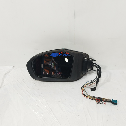 Schwarzer elektrischer Außenspiegel links vorne für Mercedes A-Klasse, Baujahr 2005, 9-adrig, ecoAC13198