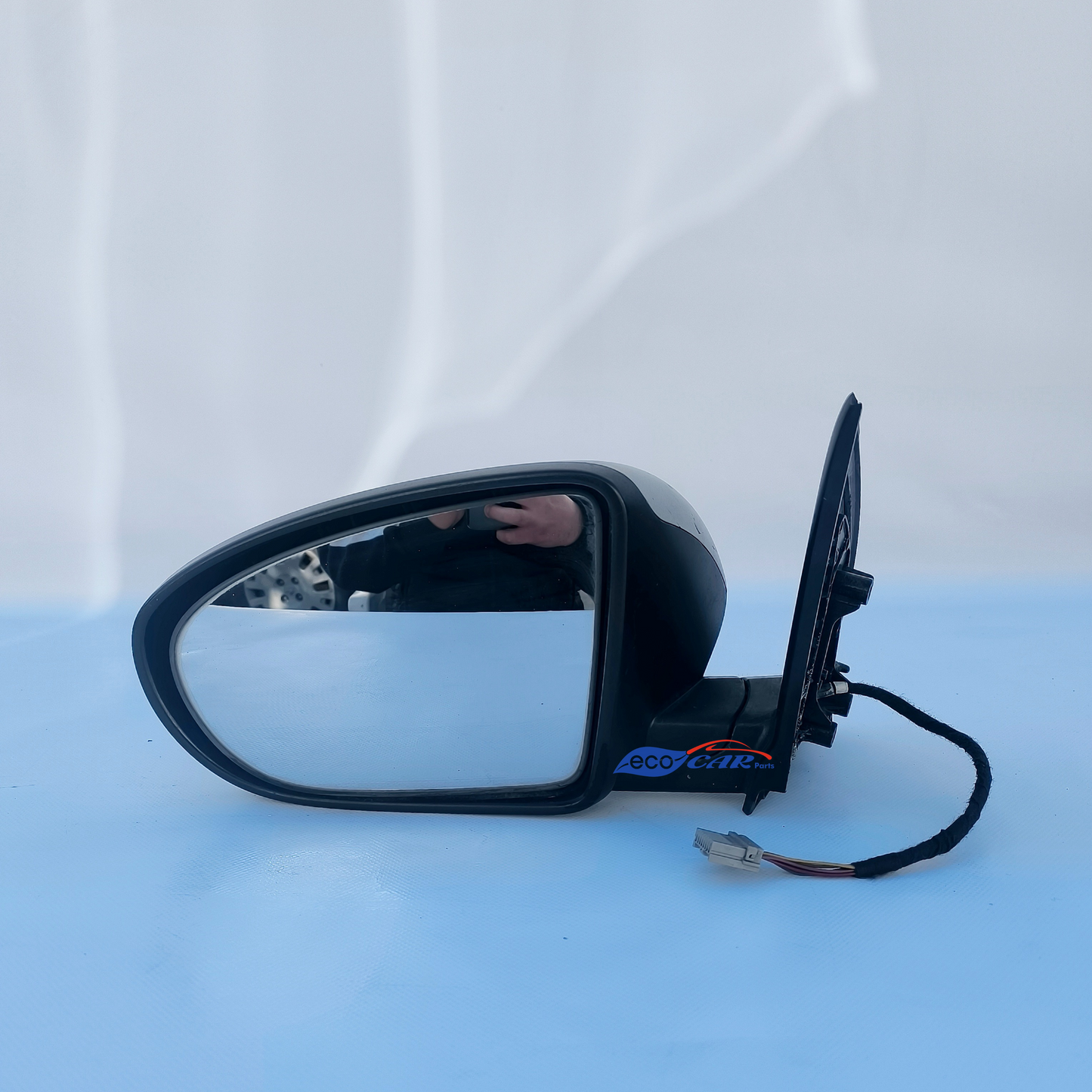 Electric left mirror silver grey Nissan Qashqai 2008 7 wires ecoAG6390