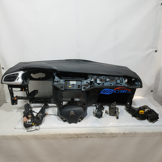 Kit airbag completo di cruscotto Citroen C3 2013 ecoAC12533
