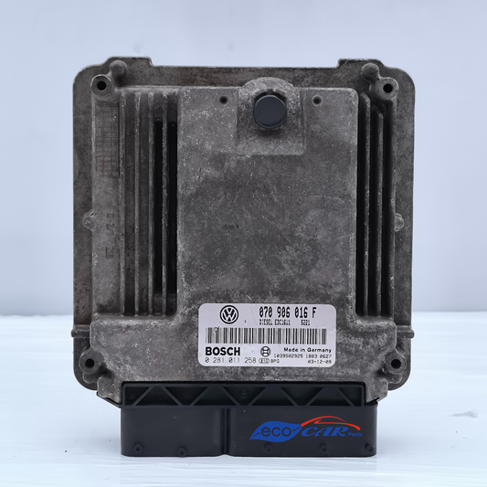 Centralina motore Volkswagen Touareg 2.5 TDI anno 2002 Cod. 0281011258 ecoAG6818