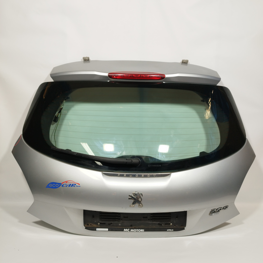 Portellone posteriore grigio argento Peugeot 208 2015 ecoAC11265