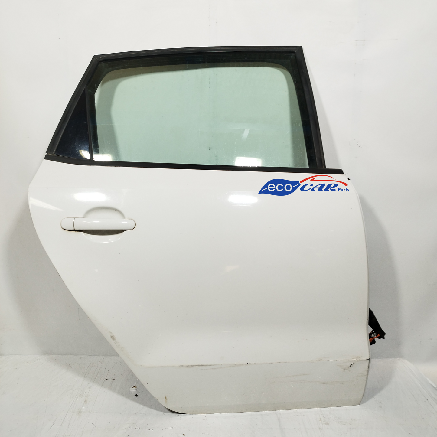 Complete rear right door White Volkswagen Polo 2013 ecoAC12177