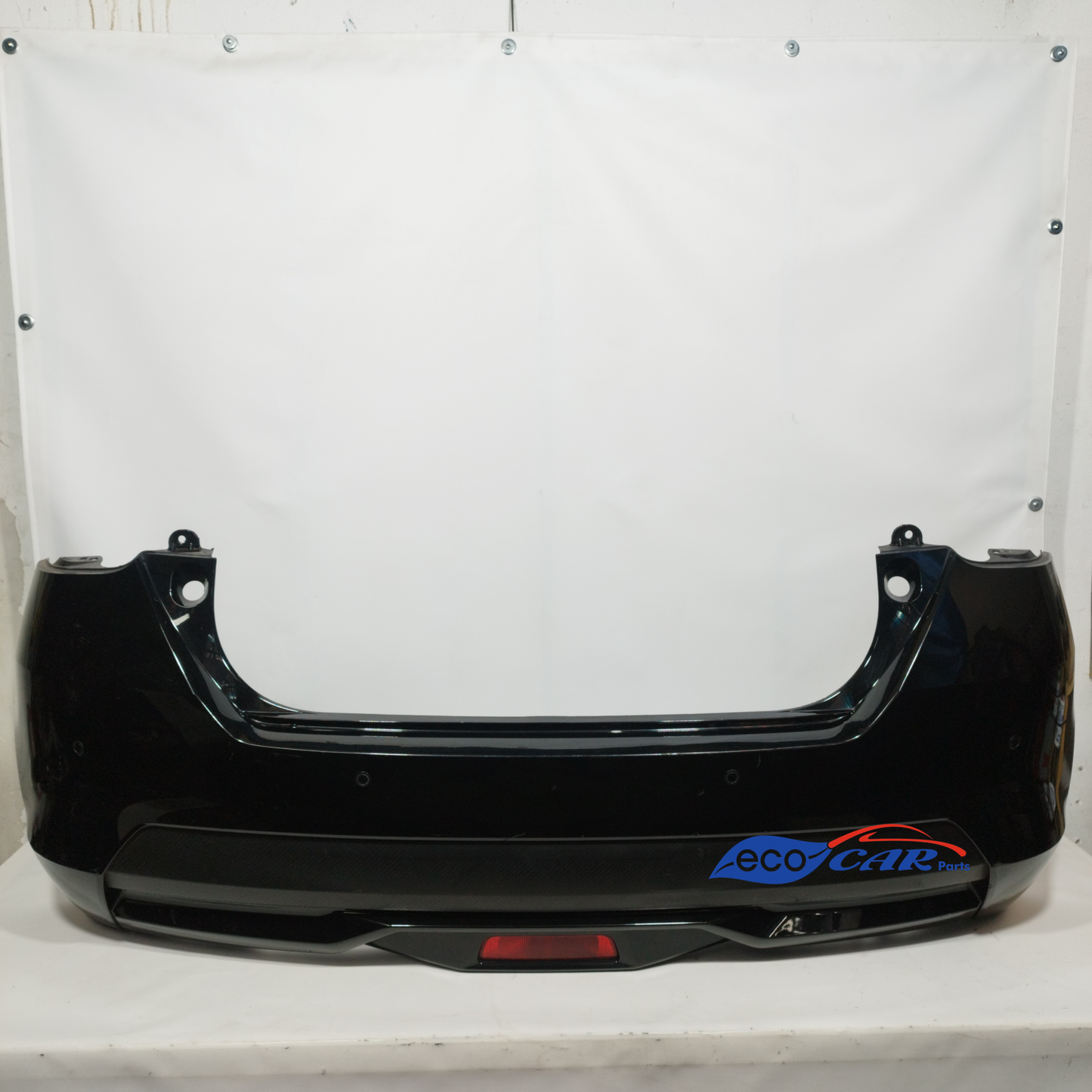 Schwarze Heckstoßstange Nissan Micra K14 2017 ecoAC11549